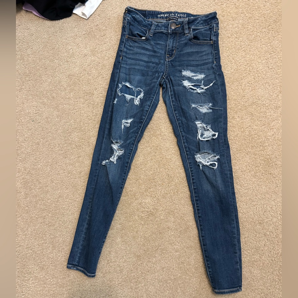 American Eagle Distressed Denim Jeans